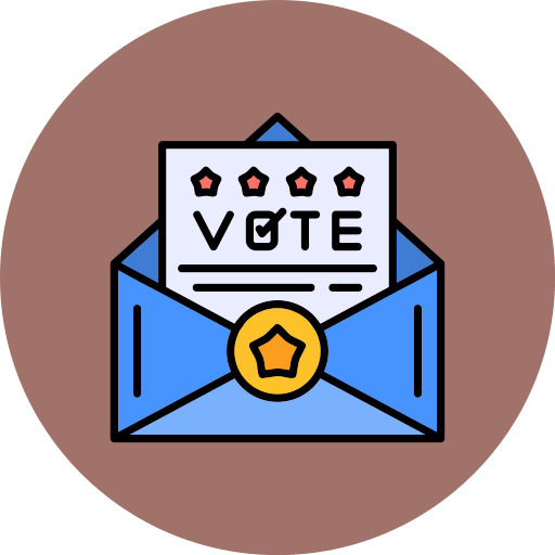 votar Generic color lineal-color icono