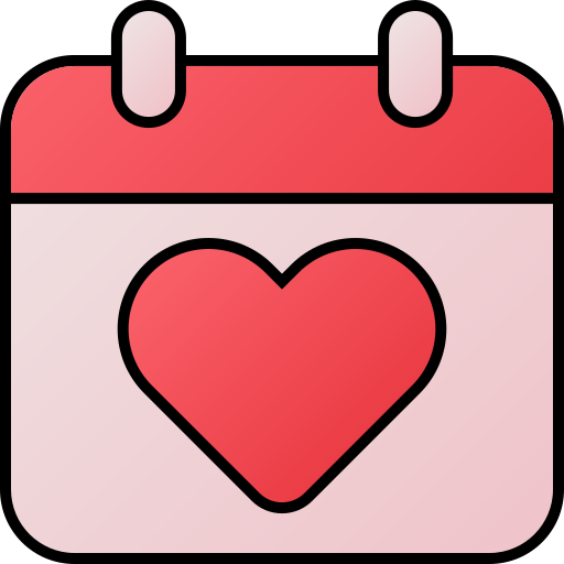 Valentine day Generic gradient lineal-color icon