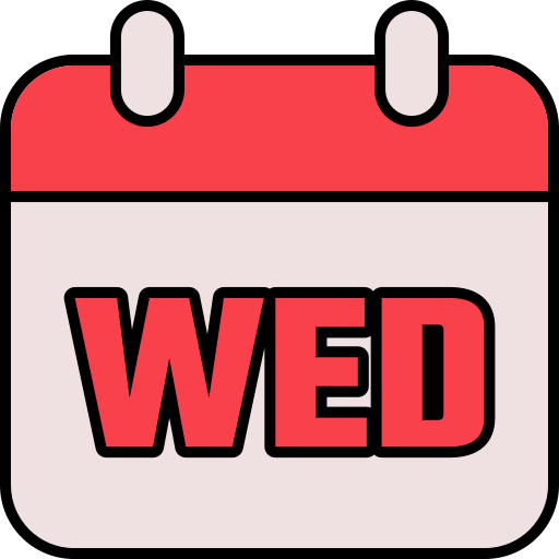 Wednesday Generic color lineal-color icon
