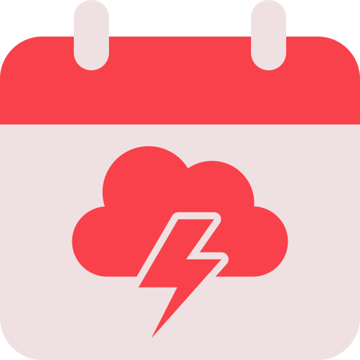 Thunder bolt Generic color fill icon