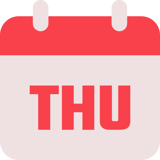 Thursday Generic color fill icon
