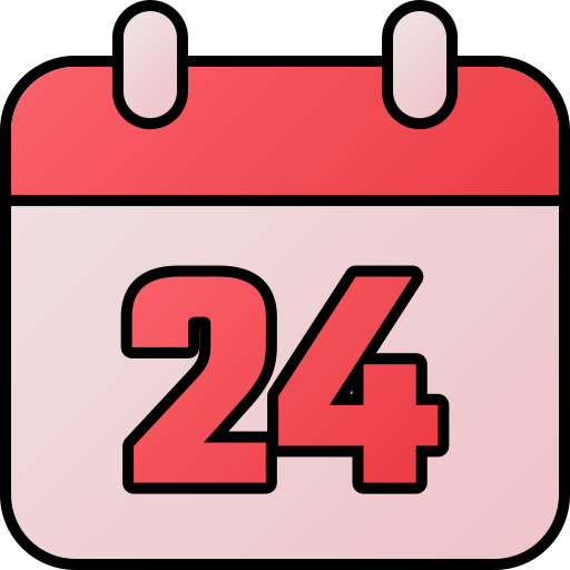 Calendar date Generic gradient lineal-color icon