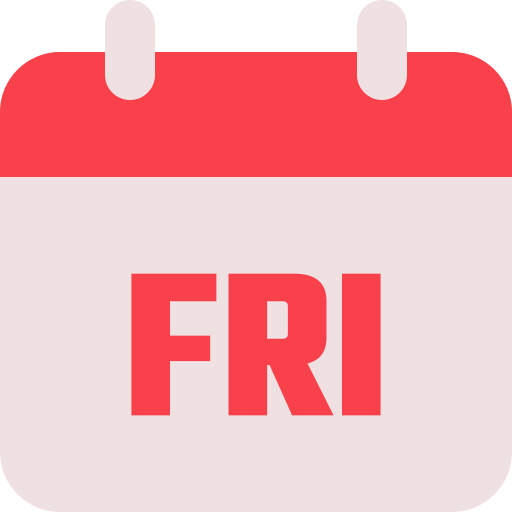 Friday Generic color fill icon