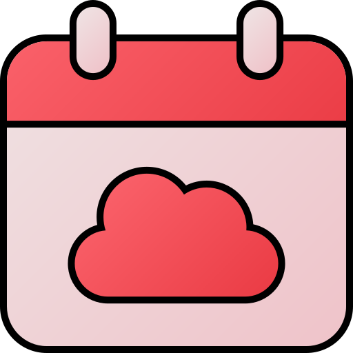 Cloudy day Generic gradient lineal-color icon