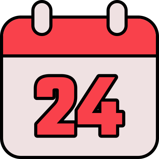 Календарная дата Generic color lineal-color иконка