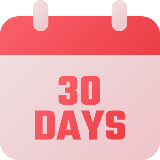 30 giorni Generic gradient fill icona