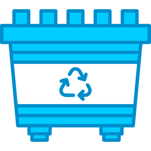 tacho de reciclaje Generic color lineal-color icono
