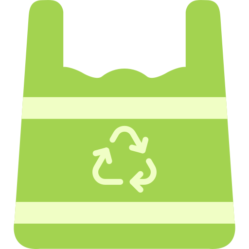 recycelte plastiktüte Generic color fill icon