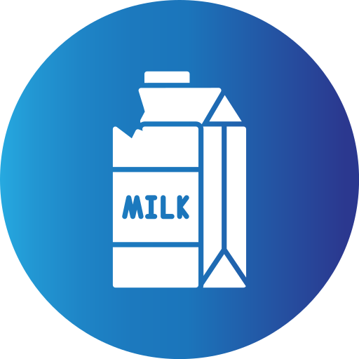 Milk carton Generic gradient fill icon