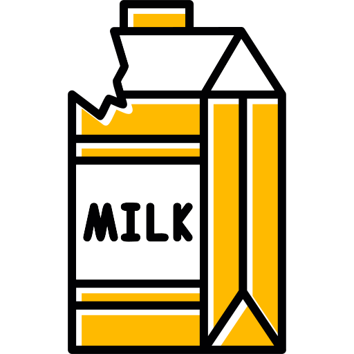 牛乳パック Generic color lineal-color icon