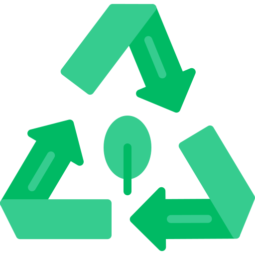 recykling Generic color fill ikona
