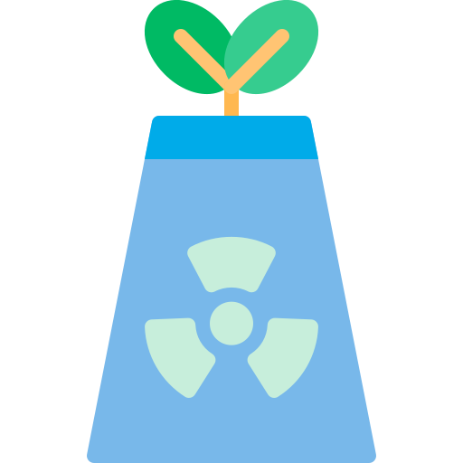 원자력 발전소 Generic color fill icon