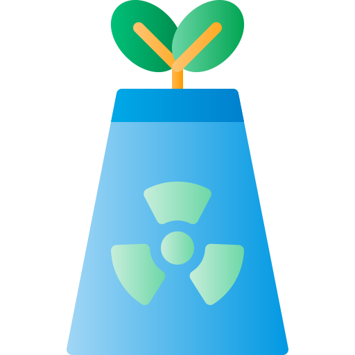Nuclear plant Generic gradient fill icon