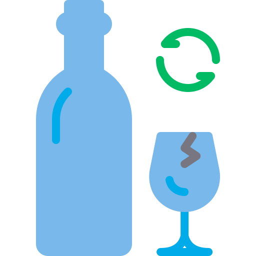 glasflasche Generic color fill icon