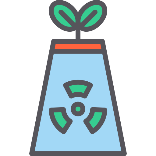 Nuclear plant Generic color lineal-color icon