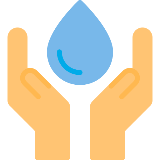 oszczędzaj wodę Generic color fill ikona