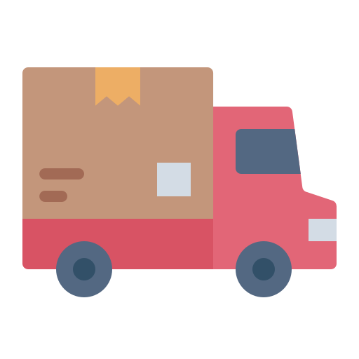 vrachtwagen Generic color fill icoon