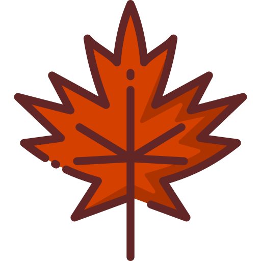 Maple leaf Generic color lineal-color icon