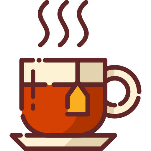 taza de té caliente Generic color lineal-color icono