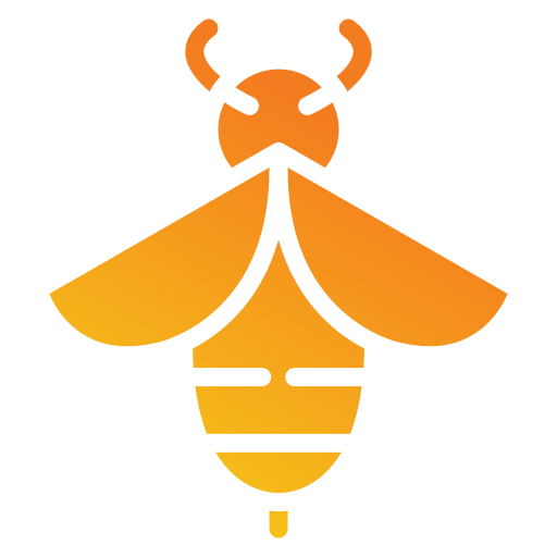 abeja Generic gradient fill icono