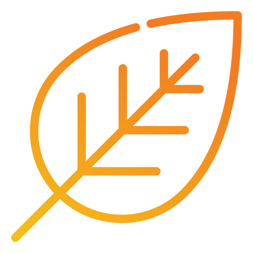 Leaf Generic gradient outline icon