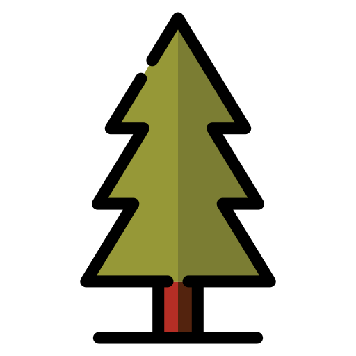 松の木 Generic color lineal-color icon