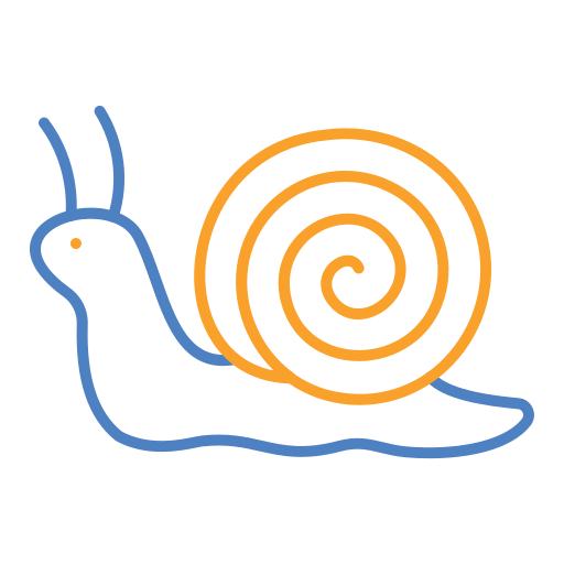 caracol Generic color outline icono