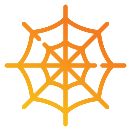 Spider web Generic gradient outline icon