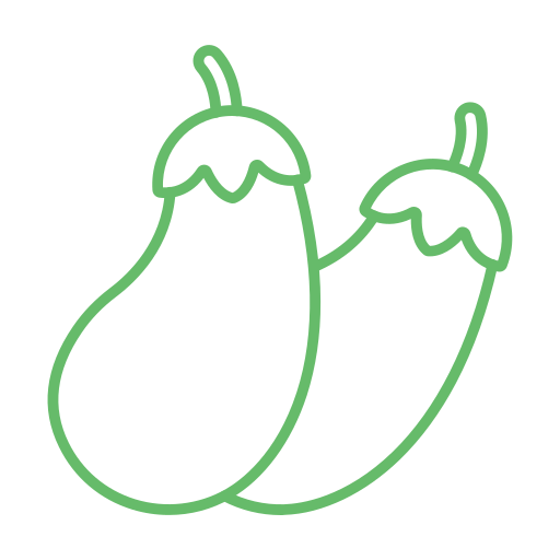 aubergine Generic color outline Icône