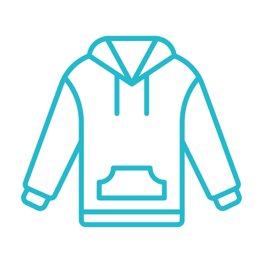 Hoodie Generic color outline icon