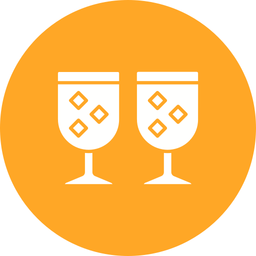 glas trinken Generic color fill icon