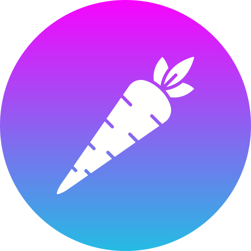 Carrot Generic gradient fill icon