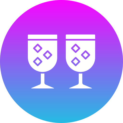 Drink glass Generic gradient fill icon