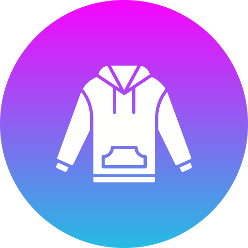 Hoodie Generic gradient fill icon