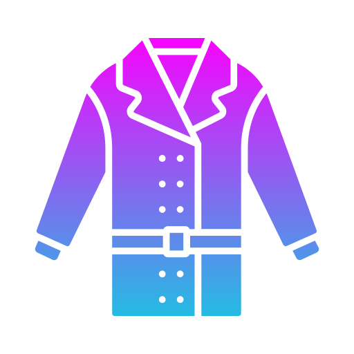 Long coat Generic gradient fill icon