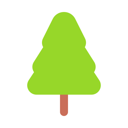 소나무 Generic color fill icon