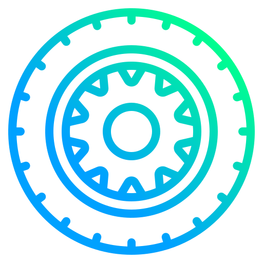 Wheel Generic gradient outline icon