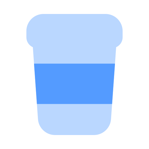 filiżanka kawy Generic color fill ikona