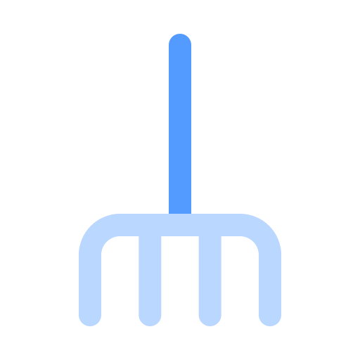Pitchfork Generic color fill icon