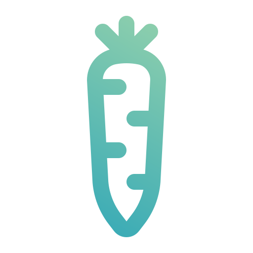 wortel Generic gradient outline icoon