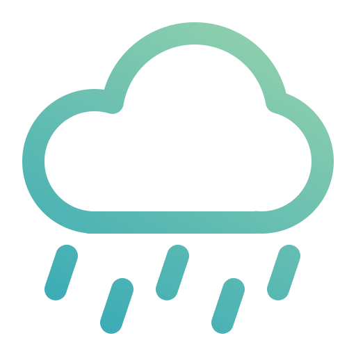 Rain Generic gradient outline icon