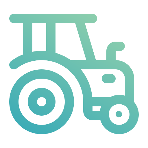 tractor Generic gradient outline icono