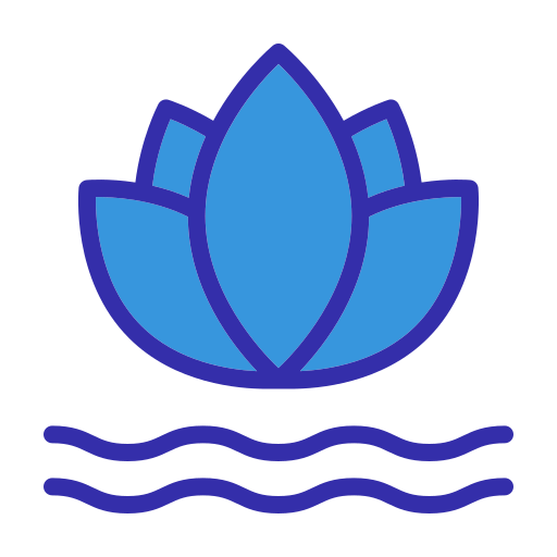 Lotus flower Generic color lineal-color icon