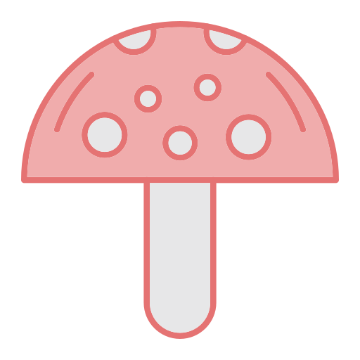 버섯 Generic color lineal-color icon