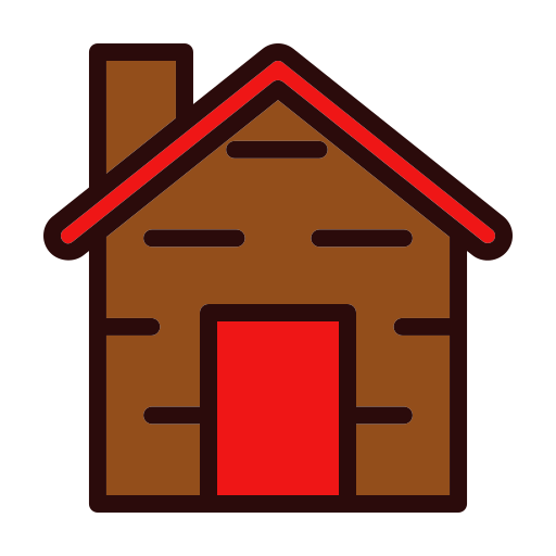 Cabin Generic color lineal-color icon