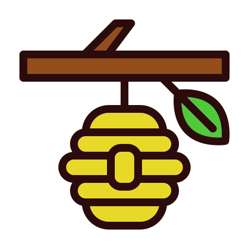蜂の巣 Generic color lineal-color icon