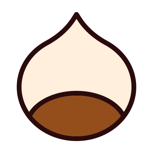 Chestnut Generic color lineal-color icon