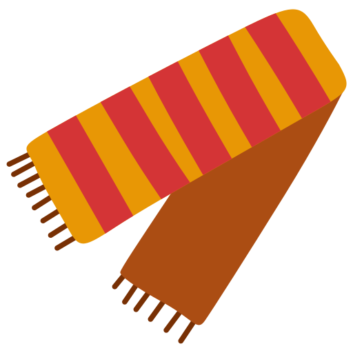 bufanda Generic color fill icono