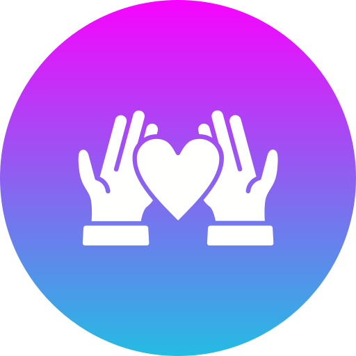 Give love Generic gradient outline icon