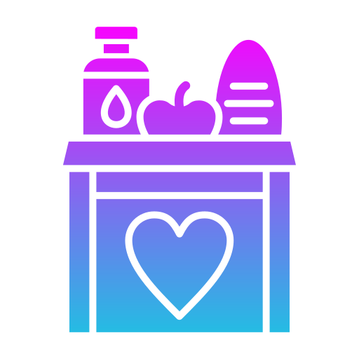 Food donation Generic gradient outline icon